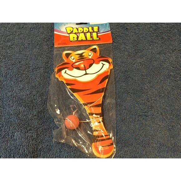 Zoo Animals Paddle Ball Set of 4 pcs - Picture 7 of 10